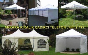 Ankara Alüminyum Hi-Tech Çadır kiralama