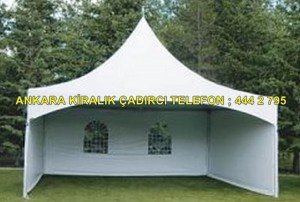 Ankara Parti Çadırı kiralama