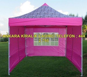 Ankara kiralık fuar çadırı