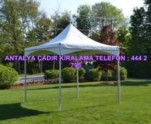 Antalya Kubbeli Tente çadır kiralama