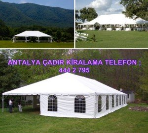 Antalya Kubbeli Çadır kiralık
