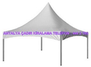 Antalya Pagoda Çadır Sistemi kiralama