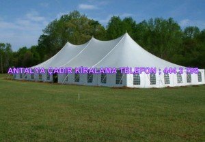Antalya Tünel Çadır Sistemi kiralama