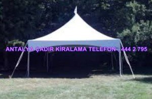 Antalya kiralık Depo Çadırı