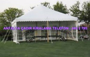 Antalya ucuz çadır kiralama çeşitleri