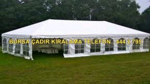 Bursa Kubbe Çadır kiralama