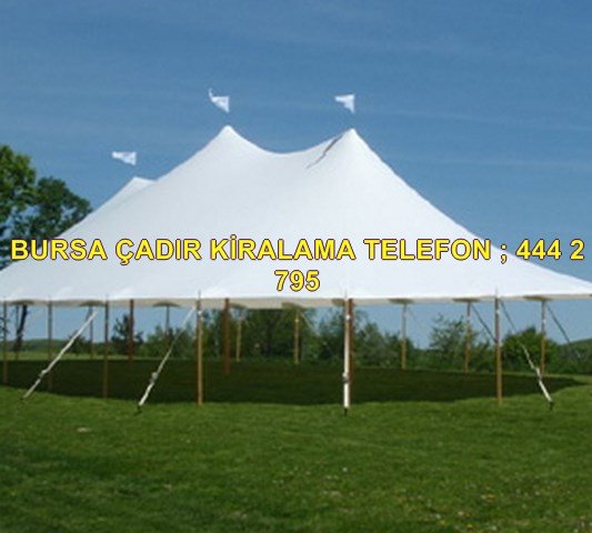 Bursa Tente kiralama