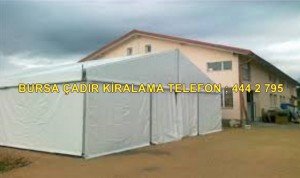 Bursa kiralık çadır firması fiyatları