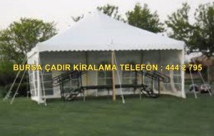 Bursa ucuz çadır kiralama çeşitleri