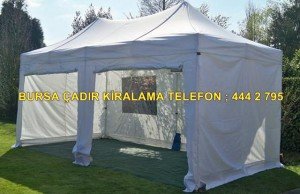 Bursa Örümcek Çadır kiralama