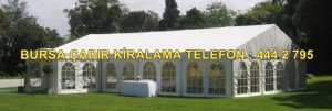 Bursa çadır kiralama firmaları fiyatları