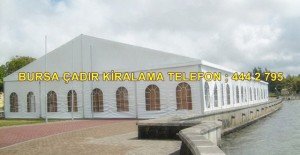 Bursa çadır kiralayan firmalar