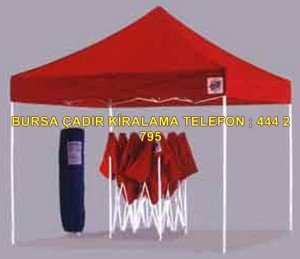 Bursa Şantiye Çadırı kiralama