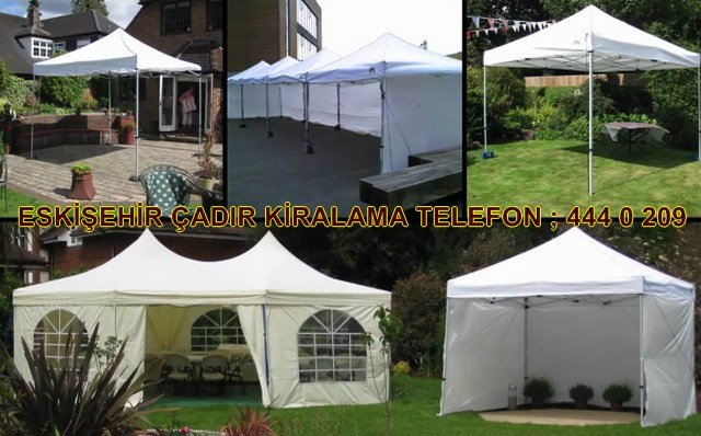 Eskişehir Alüminyum Hi-Tech Çadır kiralama
