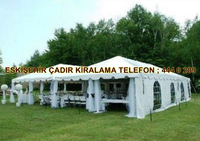 Eskişehir Outlet Çadırı kiralama