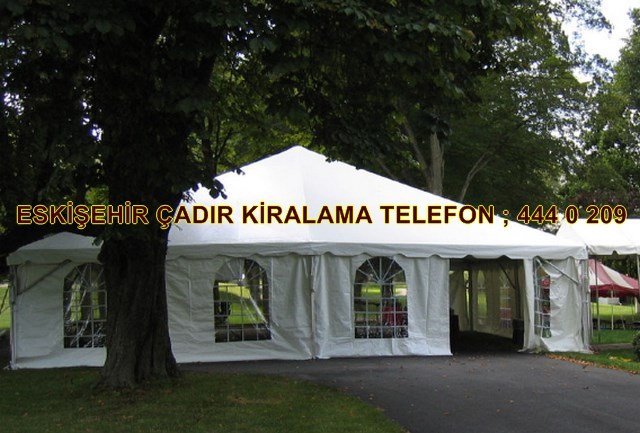 Eskişehir cadir kiralama