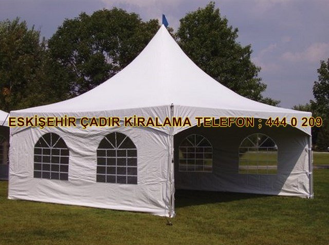 Eskişehir kiralık çadır çeşitleri
