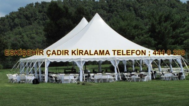 Eskişehir taziye çadır kiralama fiyatı