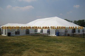 Eskişehir ucuz çadır kiralama fiyatı