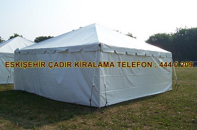 Eskişehir çadır kiralama fiyatları