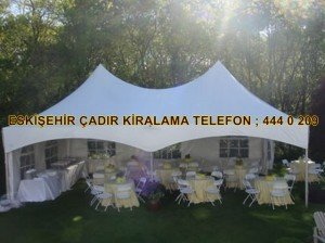 Eskişehir çadır kiralama fiyatı