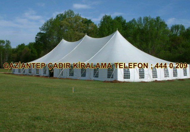 Gaziantep Tünel Çadır Sistemi kiralama