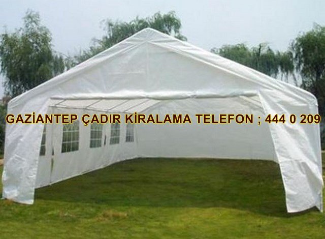 Gaziantep kiralama çadır model fiyatı