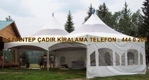 Gaziantep kiralık parti çadırı
