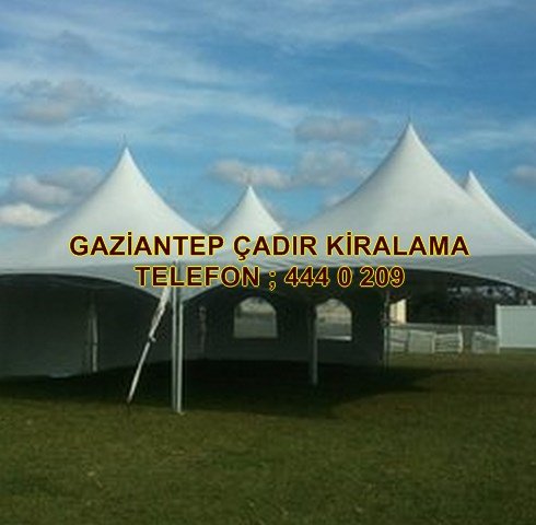 Gaziantep kiralık çadır firmaları