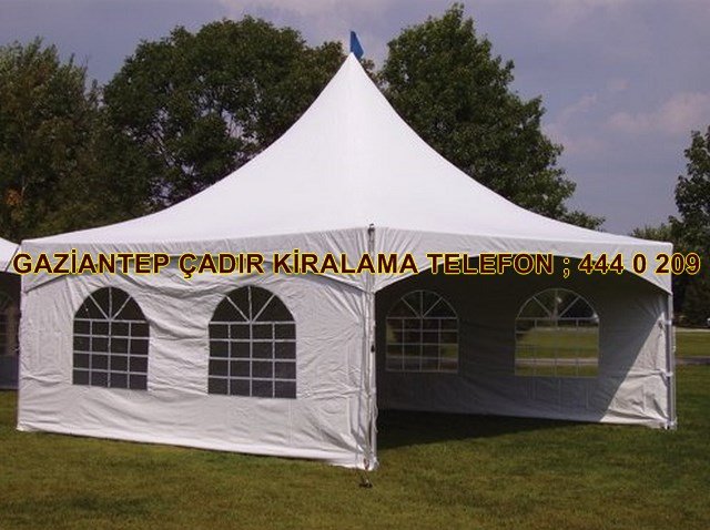 Gaziantep kiralık çadır çeşitleri