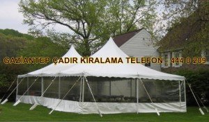 Gaziantep kiralık çadırcı