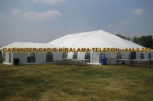 Gaziantep ucuz çadır kiralama fiyatı