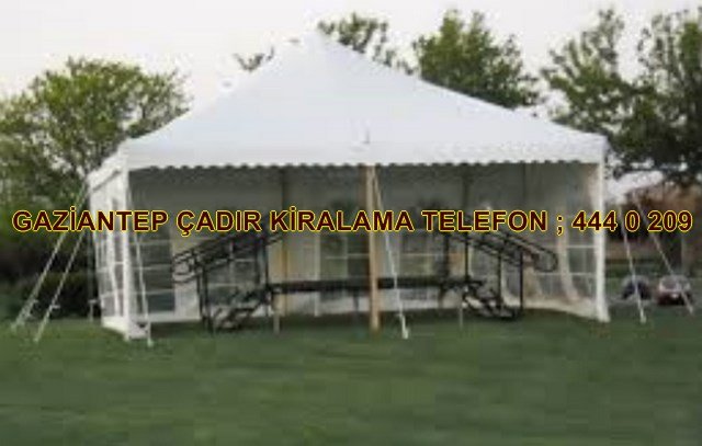 Gaziantep ucuz çadır kiralama çeşitleri