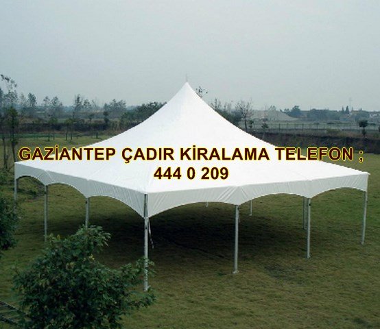Gaziantep çadır çardak kamelya kiralama