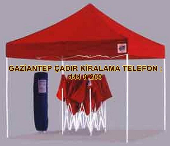 Gaziantep Şantiye Çadırı kiralama