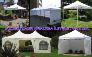Kocaeli Alüminyum Hi-Tech Çadır kiralama