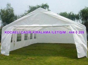 Kocaeli kiralama çadır model fiyatı