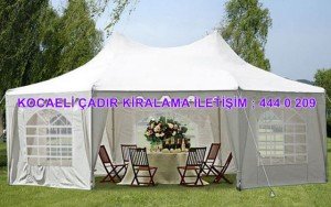 Kocaeli kiralık Alüminyum Hi-Tech Çadır