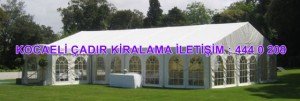 Kocaeli çadır kiralama firmaları fiyatları
