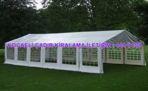 Kocaeli çadır kiralama modelleri
