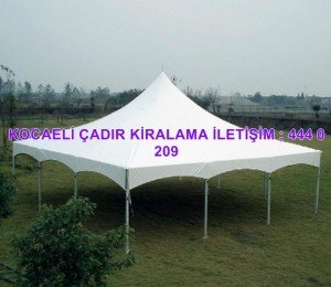 Kocaeli çadır çardak kamelya kiralama