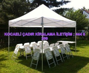 Kocaeli çadır çardak kamelya tente kiralama