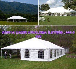 Konya Kubbeli Çadır kiralık