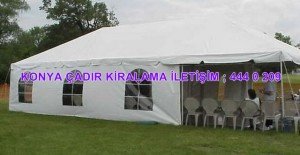 Konya kiralama çadır kamelya