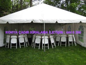 Konya ucuz çadır kiralama