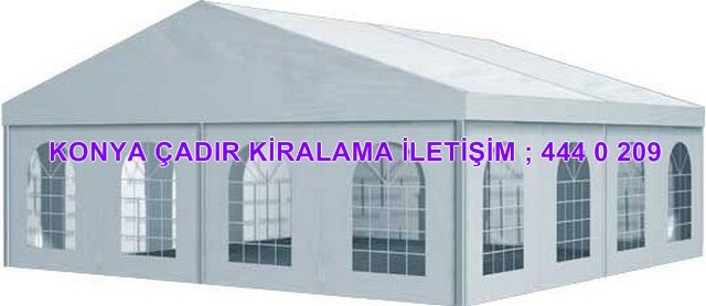 Konya çadır kiralama fiyatları modelleri