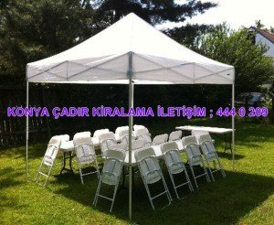 Konya çadır çardak kamelya tente kiralama