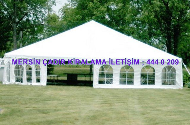 Mersin Dome Çadır kiralama