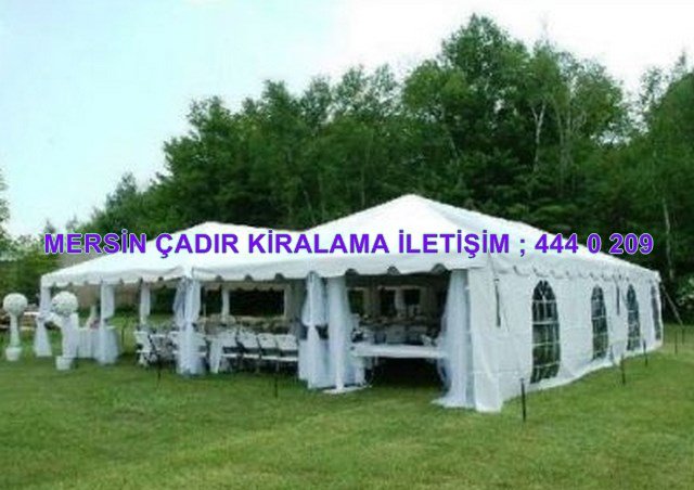 Mersin Outlet Çadırı kiralama
