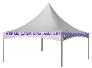 Mersin Pagoda Çadır Sistemi kiralama
